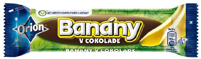 Banana Flavoured Mousse Bar - 45g