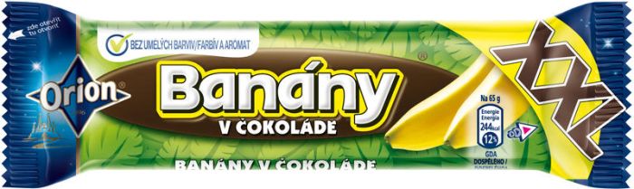 Banana XXl Flavoured Mousse Bar - 60g