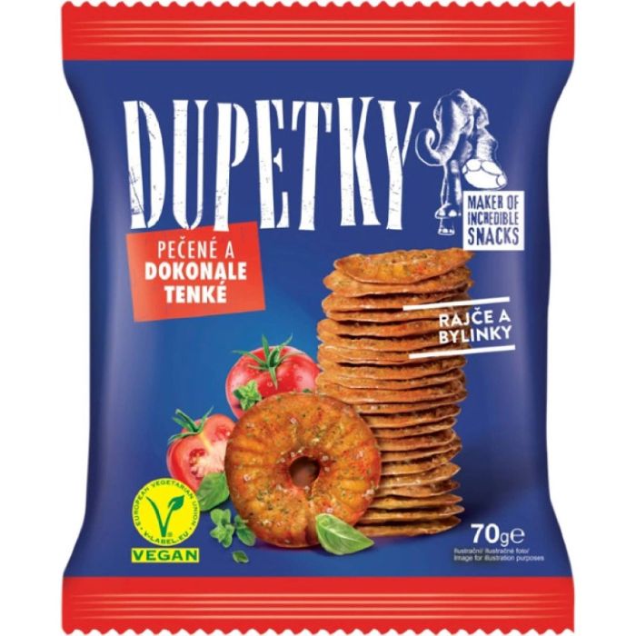 Dupetky Tomatoes And Herbs 70g