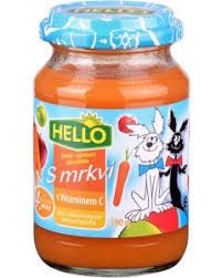 Hello Apple and Carrot Puree 190g