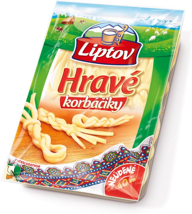 Hrave Korbáčiky Unsmoked Cheese - 80g