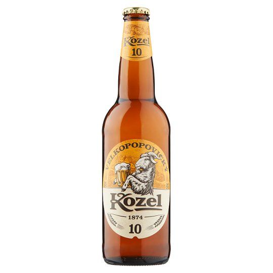 Kozel Lager Light Bottle Beer - 0.5l